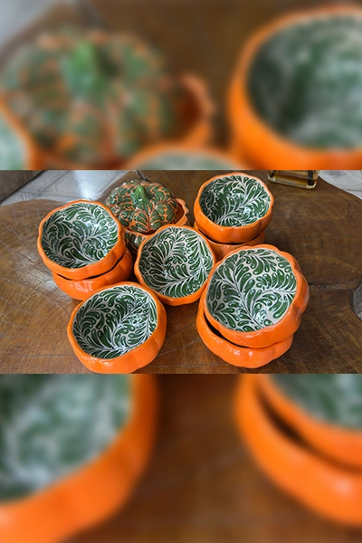 CONJUNTO DE BOWL DE ABOBORAS 2 CONJUNTO DE BOWL DE ABOBORAS - Imagem 2