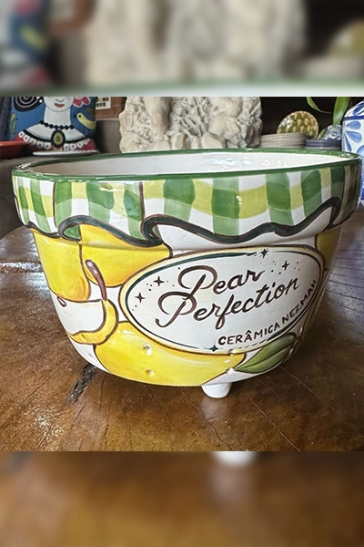 ESCORREDOR DE FRUTAS PERAS