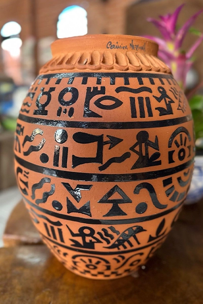 VASO TERRACOTA EGÍPSIO GG